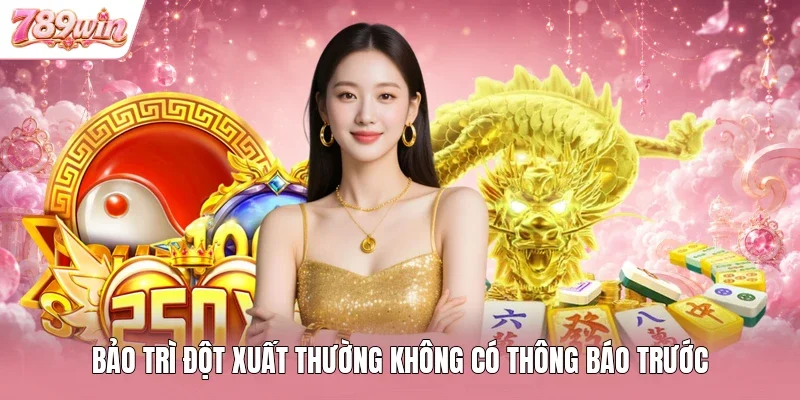 Bảo trì đột xuất thường không có thông báo trước