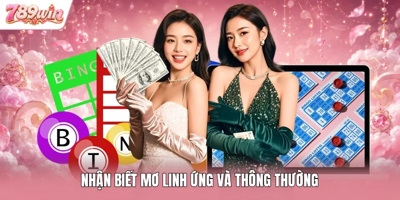 Nhận biết mơ linh ứng và thông thường
