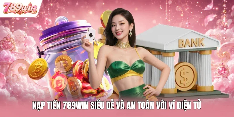 Nạp tiền 789WIN siêu dễ và an toàn với ví điện tử